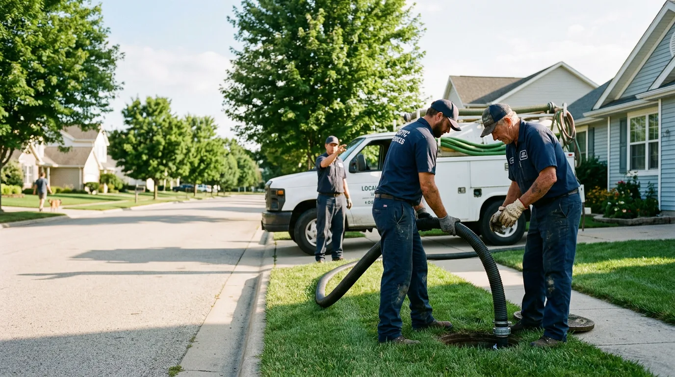 Emergency Septic Service in Luxemburg, WI